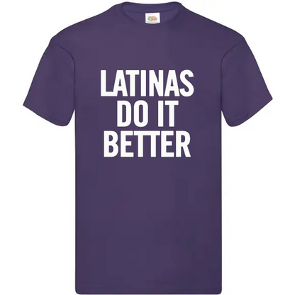 T-shirt standard | Latinas do it better